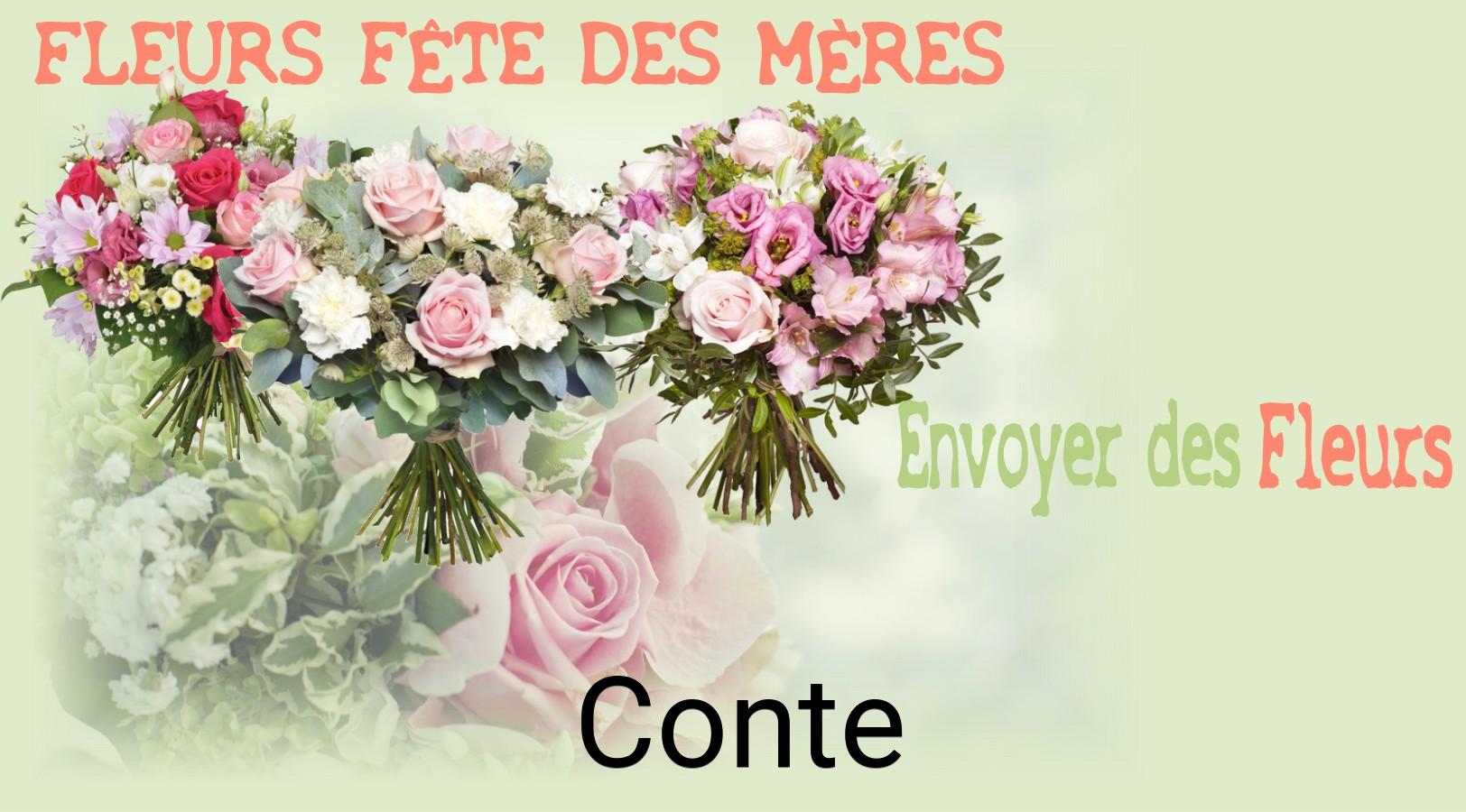 Bouquet de Fête des Mères livré à Conte